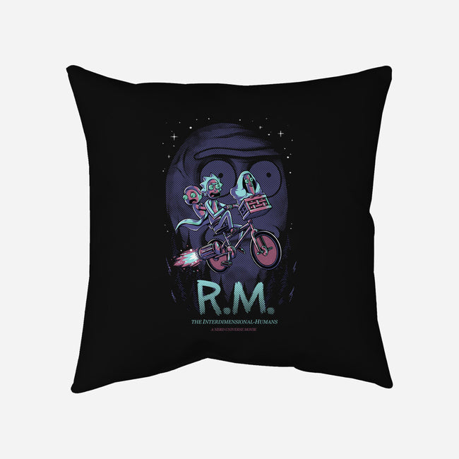 Interdimensional-None-Removable Cover w Insert-Throw Pillow-yumie