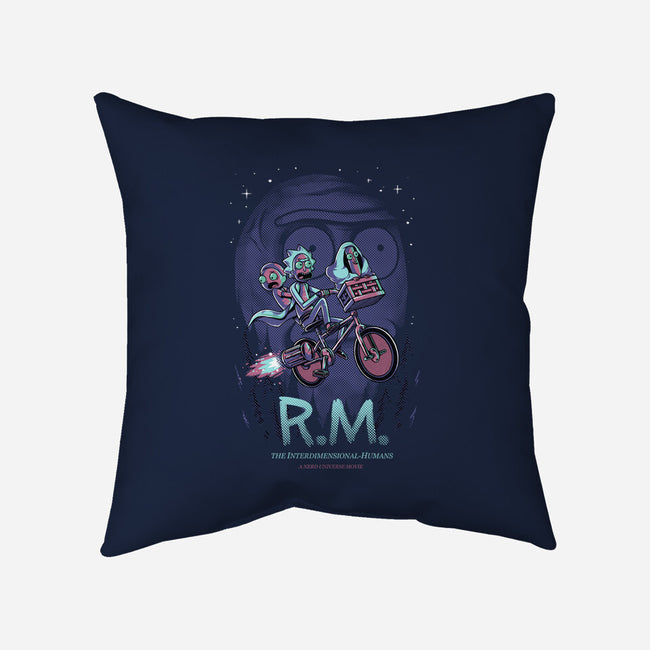 Interdimensional-None-Removable Cover w Insert-Throw Pillow-yumie