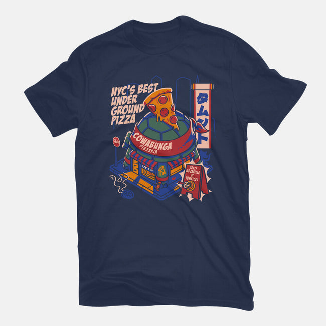 Shell Pizzeria-Womens-Basic-Tee-estudiofitas