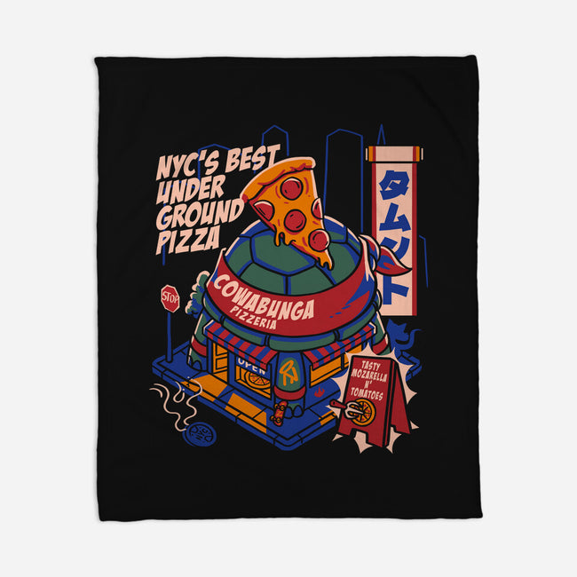 Shell Pizzeria-None-Fleece-Blanket-estudiofitas