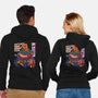 Shell Pizzeria-Unisex-Zip-Up-Sweatshirt-estudiofitas