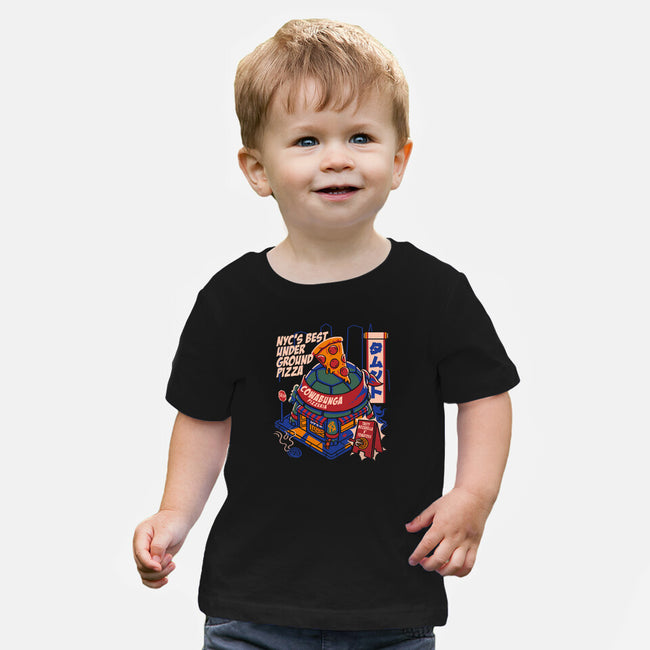 Shell Pizzeria-Baby-Basic-Tee-estudiofitas