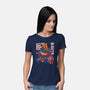 Shell Pizzeria-Womens-Basic-Tee-estudiofitas