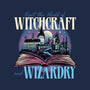 World Of Witchcraft And Wizardry-Mens-Basic-Tee-momma_gorilla