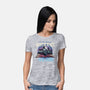 World Of Witchcraft And Wizardry-Womens-Basic-Tee-momma_gorilla