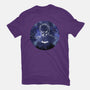 Galaxy Dark Knight-Womens-Basic-Tee-Astrobot Invention
