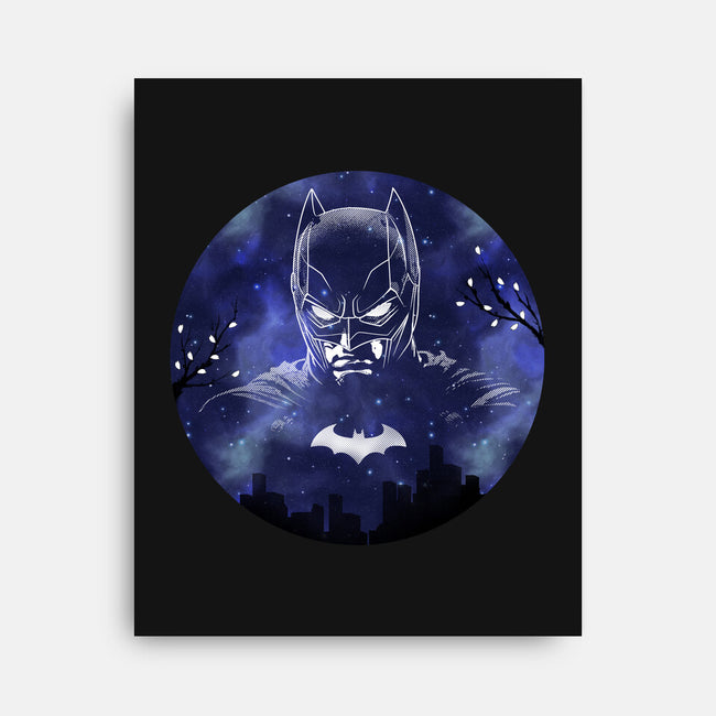 Galaxy Dark Knight-None-Stretched-Canvas-Astrobot Invention
