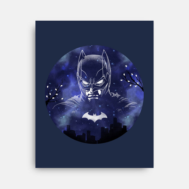 Galaxy Dark Knight-None-Stretched-Canvas-Astrobot Invention