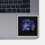 Galaxy Dark Knight-None-Glossy-Sticker-Astrobot Invention