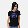 Galaxy Dark Knight-Womens-Basic-Tee-Astrobot Invention