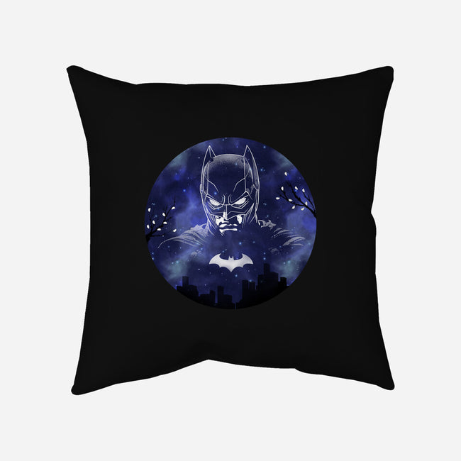 Galaxy Dark Knight-None-Removable Cover w Insert-Throw Pillow-Astrobot Invention