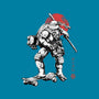 Ninja Donatello Sumi-E-Unisex-Basic-Tee-Astrobot Invention