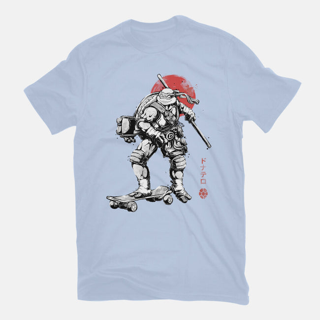 Ninja Donatello Sumi-E-Womens-Basic-Tee-Astrobot Invention