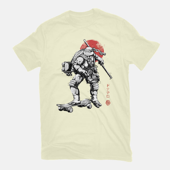 Ninja Donatello Sumi-E-Mens-Basic-Tee-Astrobot Invention