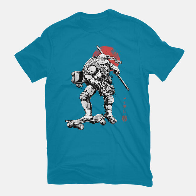 Ninja Donatello Sumi-E-Mens-Premium-Tee-Astrobot Invention