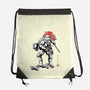 Ninja Donatello Sumi-E-None-Drawstring-Bag-Astrobot Invention