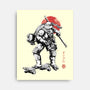 Ninja Donatello Sumi-E-None-Stretched-Canvas-Astrobot Invention