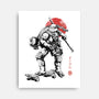 Ninja Donatello Sumi-E-None-Stretched-Canvas-Astrobot Invention