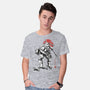 Ninja Donatello Sumi-E-Mens-Basic-Tee-Astrobot Invention