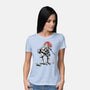 Ninja Donatello Sumi-E-Womens-Basic-Tee-Astrobot Invention