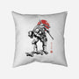 Ninja Donatello Sumi-E-None-Removable Cover w Insert-Throw Pillow-Astrobot Invention