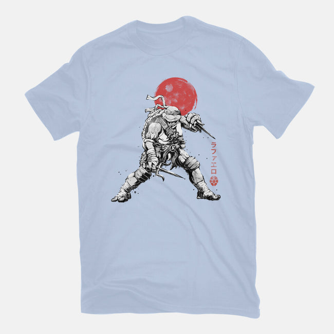 Ninja Raphael Sumi-E-Mens-Basic-Tee-Astrobot Invention