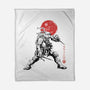 Ninja Raphael Sumi-E-None-Fleece-Blanket-Astrobot Invention