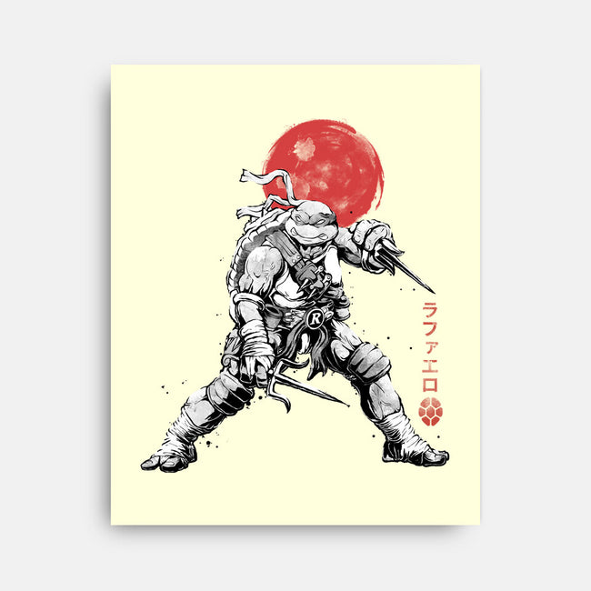 Ninja Raphael Sumi-E-None-Stretched-Canvas-Astrobot Invention
