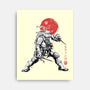 Ninja Raphael Sumi-E-None-Stretched-Canvas-Astrobot Invention