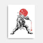 Ninja Raphael Sumi-E-None-Stretched-Canvas-Astrobot Invention