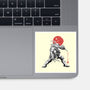Ninja Raphael Sumi-E-None-Glossy-Sticker-Astrobot Invention