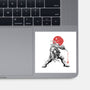 Ninja Raphael Sumi-E-None-Glossy-Sticker-Astrobot Invention