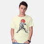 Ninja Raphael Sumi-E-Mens-Basic-Tee-Astrobot Invention