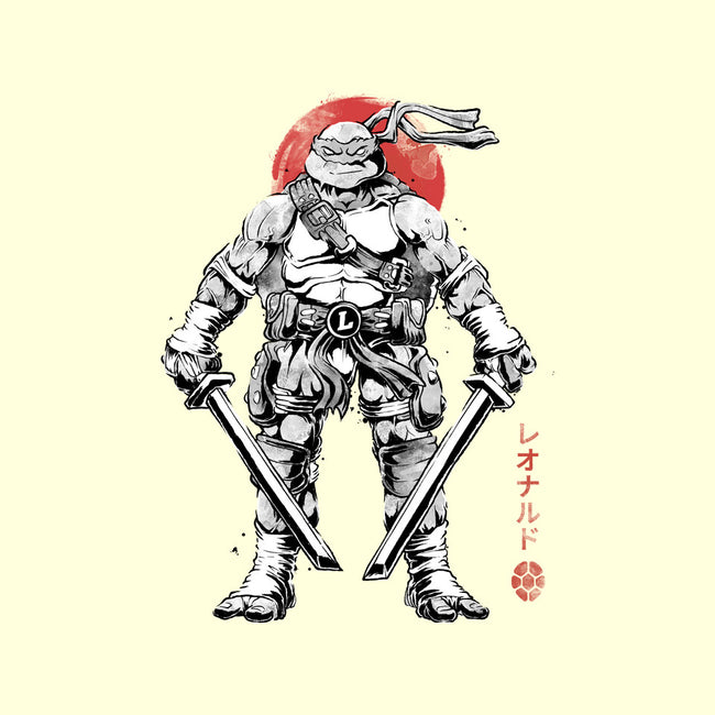 Ninja Leonardo Sumi-E-None-Stretched-Canvas-Astrobot Invention