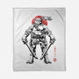 Ninja Leonardo Sumi-E-None-Fleece-Blanket-Astrobot Invention