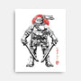 Ninja Leonardo Sumi-E-None-Stretched-Canvas-Astrobot Invention