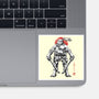 Ninja Leonardo Sumi-E-None-Glossy-Sticker-Astrobot Invention