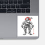 Ninja Leonardo Sumi-E-None-Glossy-Sticker-Astrobot Invention