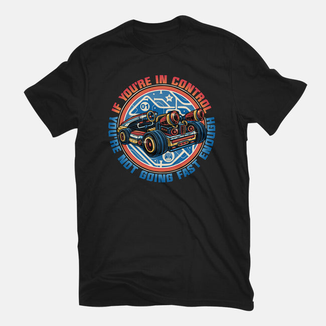 You're Not Fast Enough-Mens-Basic-Tee-momma_gorilla