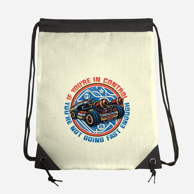 You're Not Fast Enough-None-Drawstring-Bag-momma_gorilla