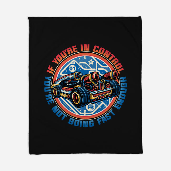 You're Not Fast Enough-None-Fleece-Blanket-momma_gorilla