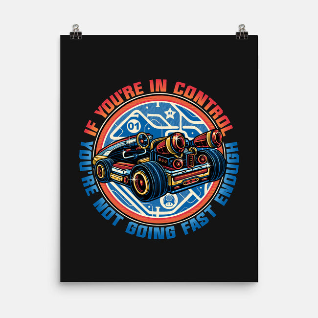You're Not Fast Enough-None-Matte-Poster-momma_gorilla