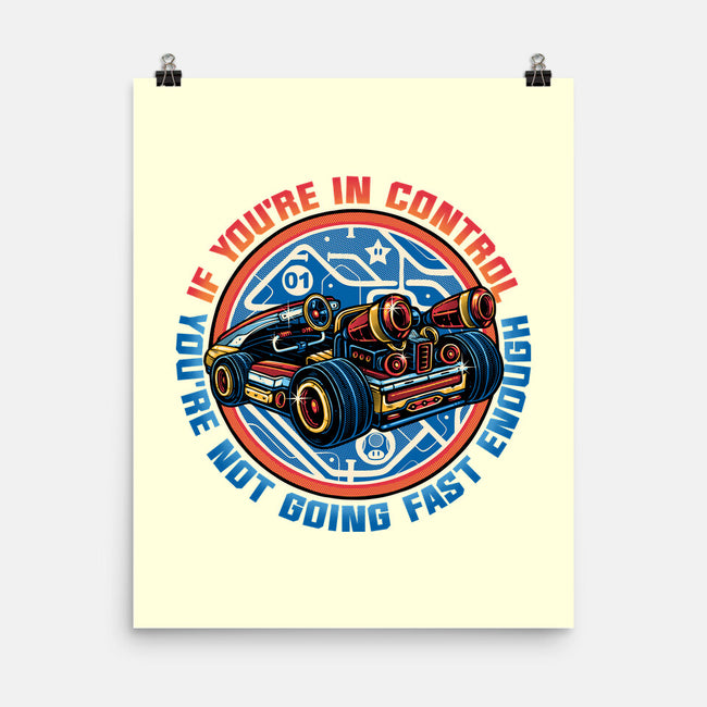 You're Not Fast Enough-None-Matte-Poster-momma_gorilla
