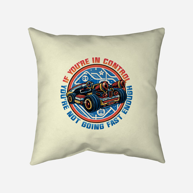 You're Not Fast Enough-None-Removable Cover w Insert-Throw Pillow-momma_gorilla