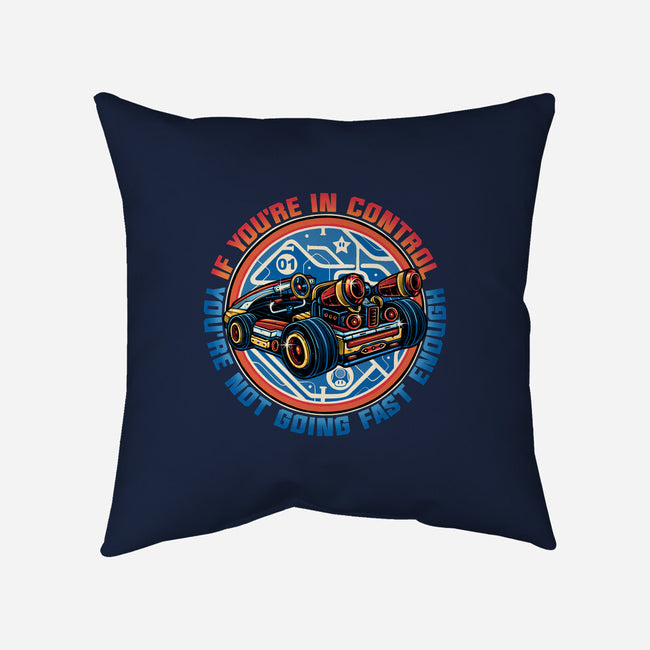 You're Not Fast Enough-None-Removable Cover w Insert-Throw Pillow-momma_gorilla