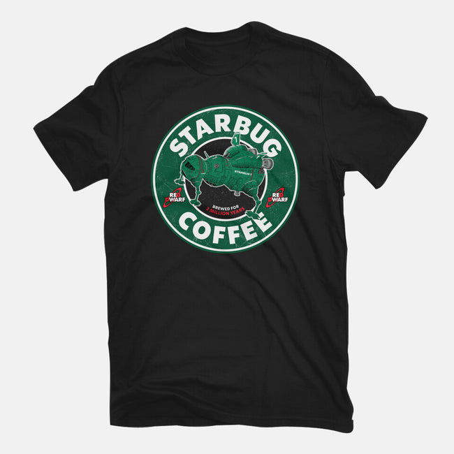 Starbug Coffee-Mens-Basic-Tee-rocketman_art