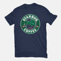 Starbug Coffee-Mens-Basic-Tee-rocketman_art