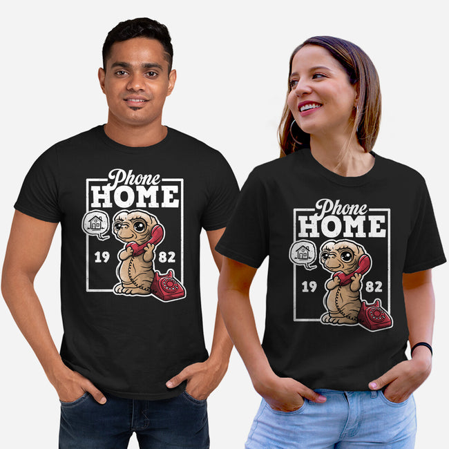Cute Phone Home-Unisex-Basic-Tee-NemiMakeit