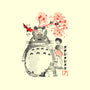 My Neighbor Sumi-e-None-Drawstring-Bag-DrMonekers