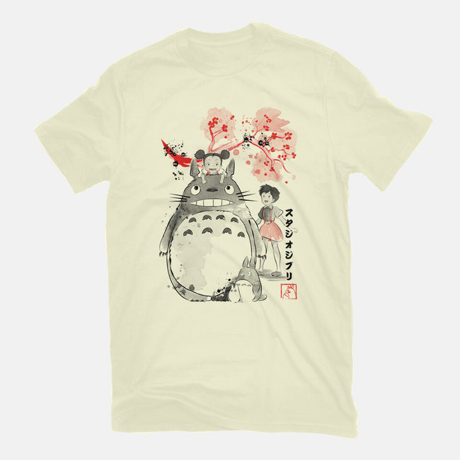 My Neighbor Sumi-e-Mens-Basic-Tee-DrMonekers